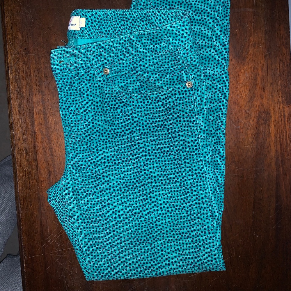 Vineyard Vines Dot Print Corduroy Pants size 4